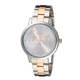 Loisir Unisex watch 11L03-00383 with silver metallic case and two color stainless steel bracelet