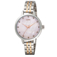 Loisir Watch 11L03-00456 with silver and rose gold metallic case and bracelet