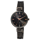 Loisir Watch 11L03-00463 with black metallic case and bracelet