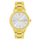 Loisir Watch 11L05-00364 with gold metallic case and stainless steel bracelet