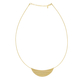 Handmade sterling silver necklace Evrima with gold plating ENG-KM-2305-G