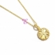 Oxette Sterling Silver Necklace with Gold Plating. Product Code : [01X05-00540]